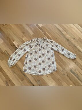 Natalie Martin Cotton Peasant Top